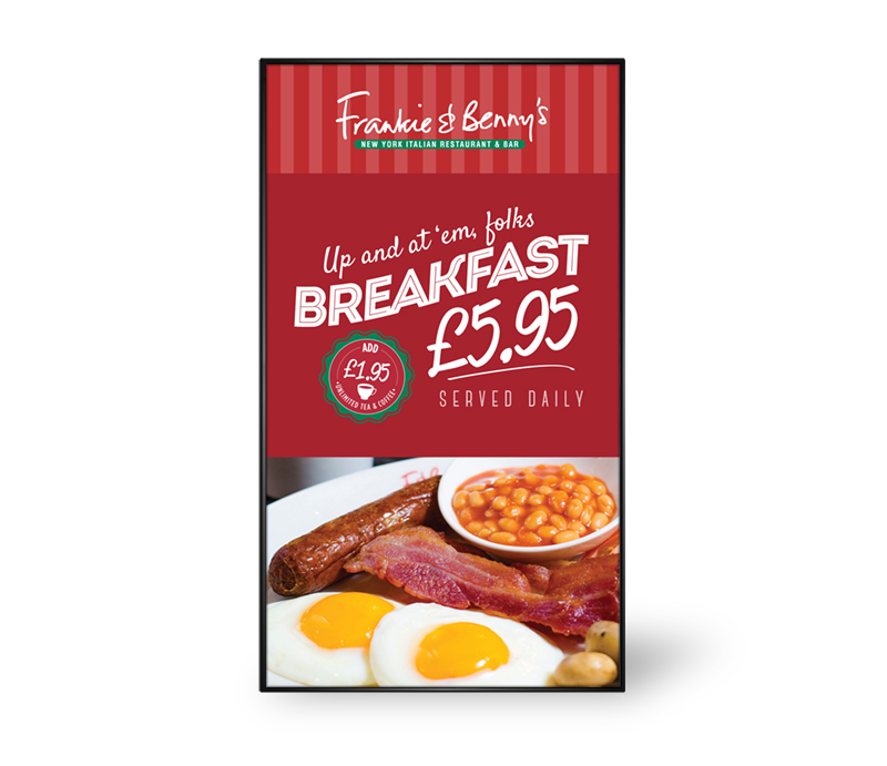 Digital Menu Board White Background Image (3)