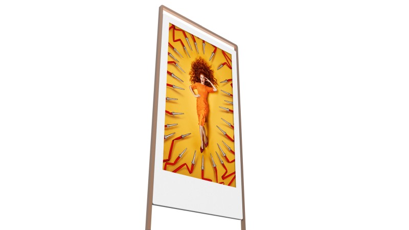 Superslim Freestanding Double-Sided Digital Posters - White Background Image (11)